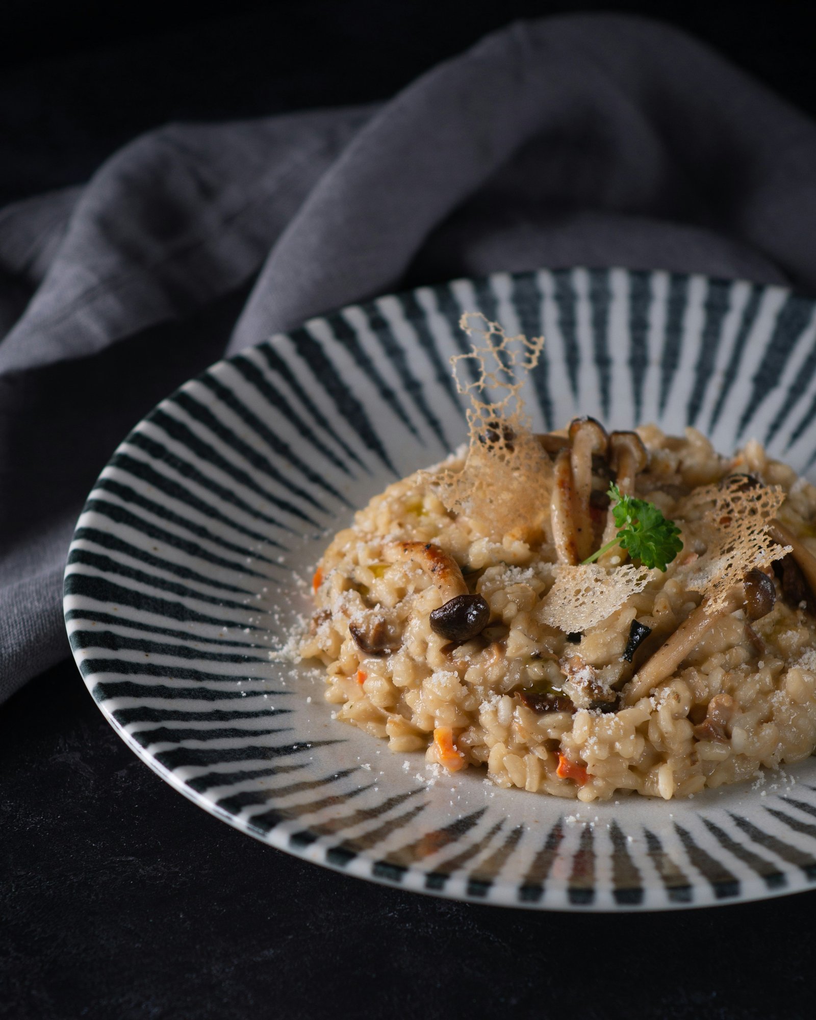 Risotto de hongos